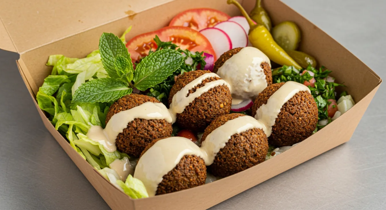 Mini Falafel Shake