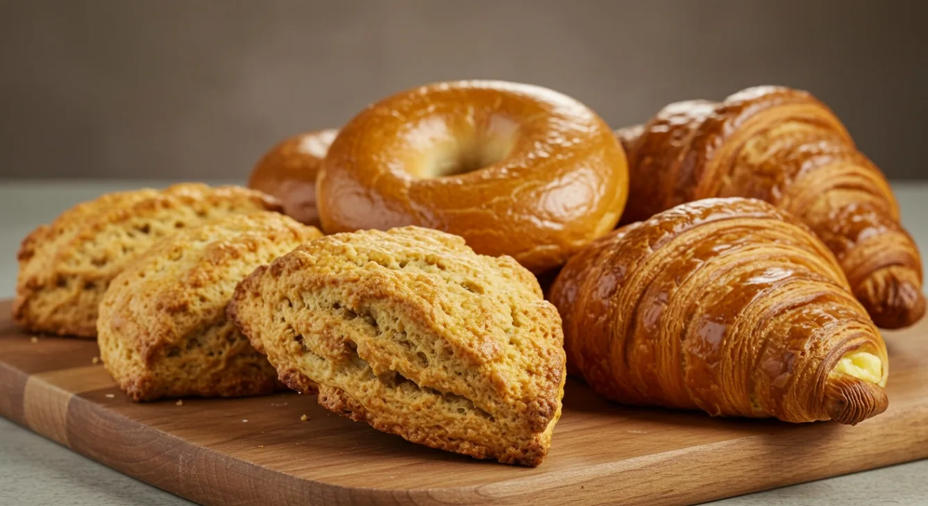 Scones, Bagels and Croissants