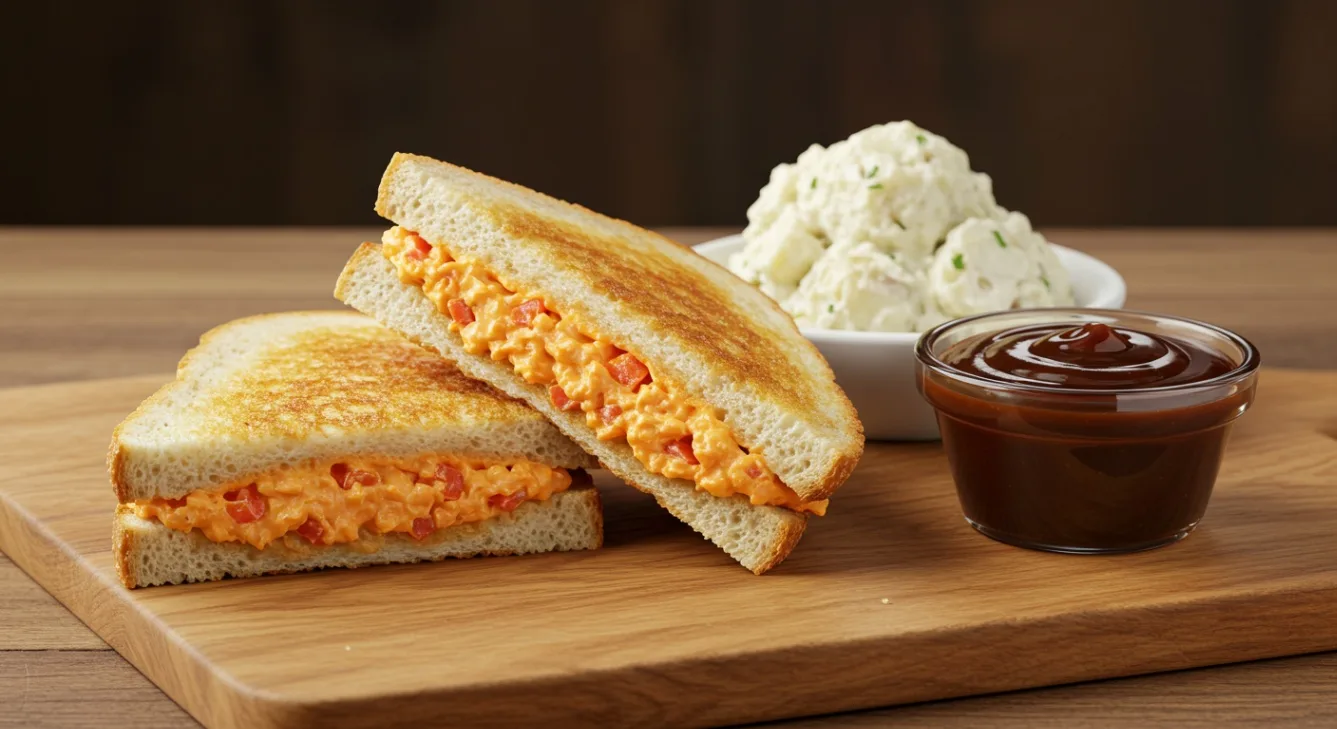 Pimento Cheese Sandwich Box with Potato Salad