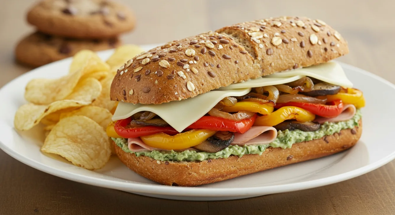 Roasted Vegetables Boursin Sandwich Box