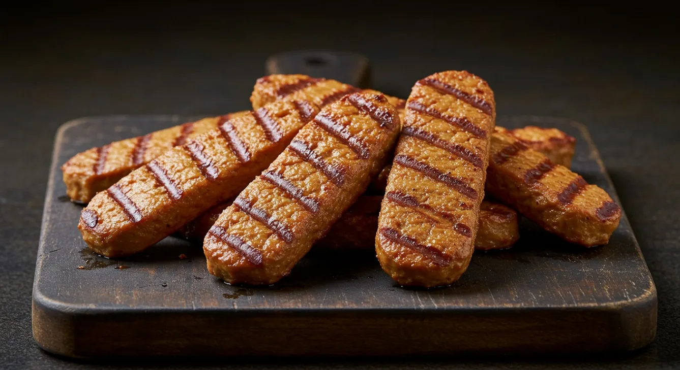 Grilled Gardein Soy Protein