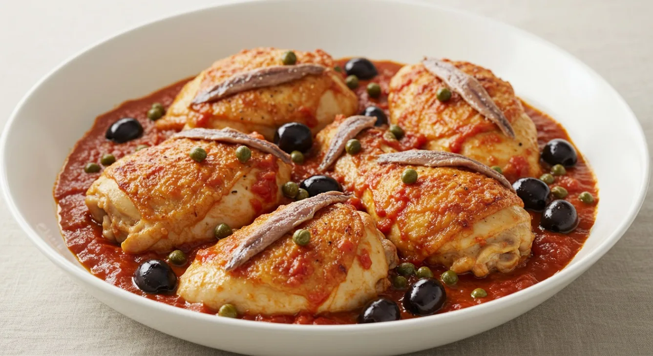 Chicken Puttanesca