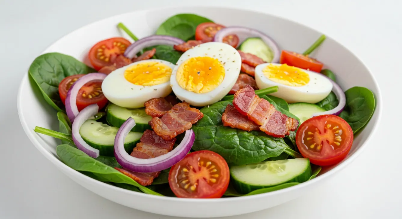 Spinach Cobb Salad