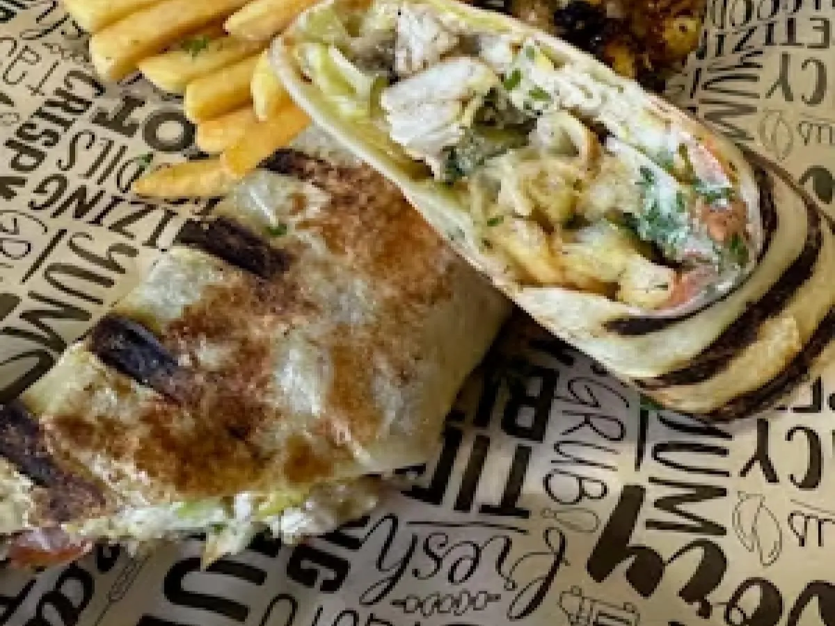 Chicken Kebab Sandwich Meal