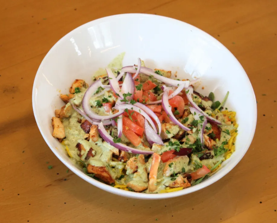 Chicken Shawarma Rice Bowl
