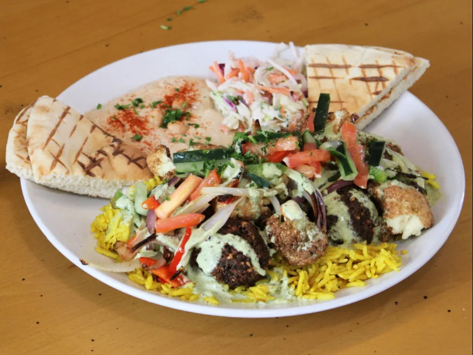 Vegan Falafel Plate