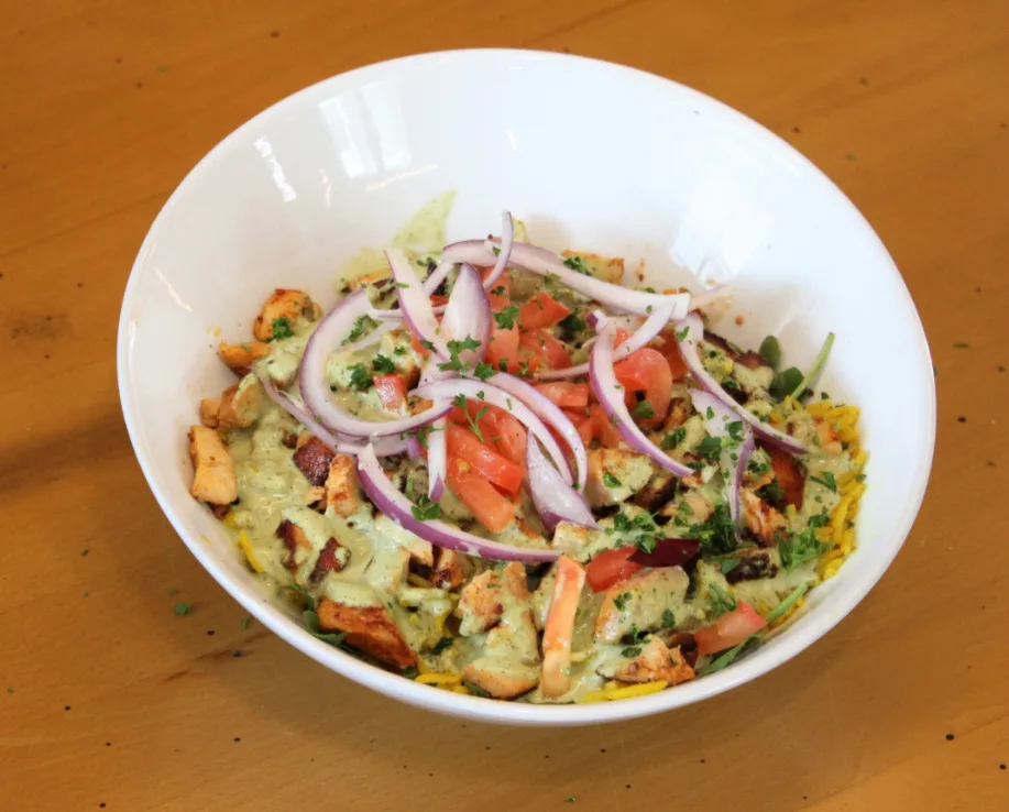 Chicken Shawarma Salad Bowl