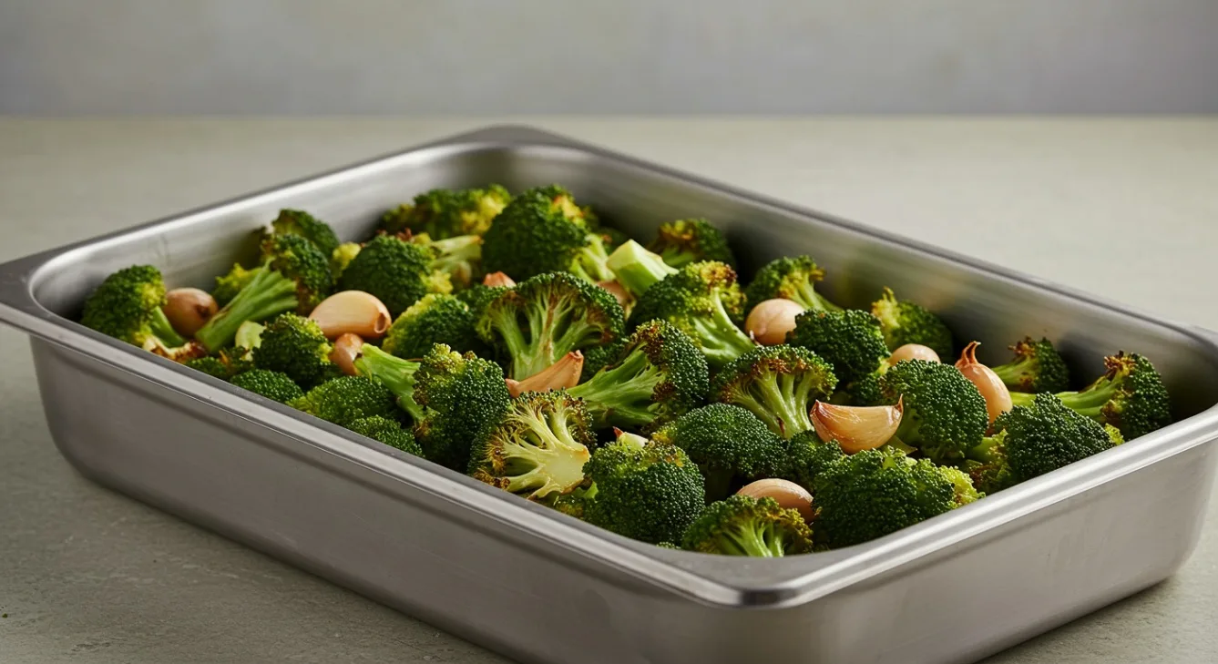 Roasted Garlic Broccoli