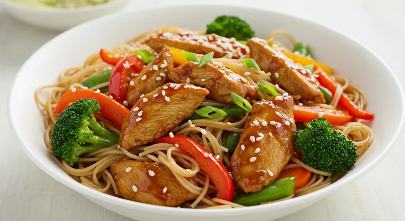 Jerk Chicken Vermicelli Noodles