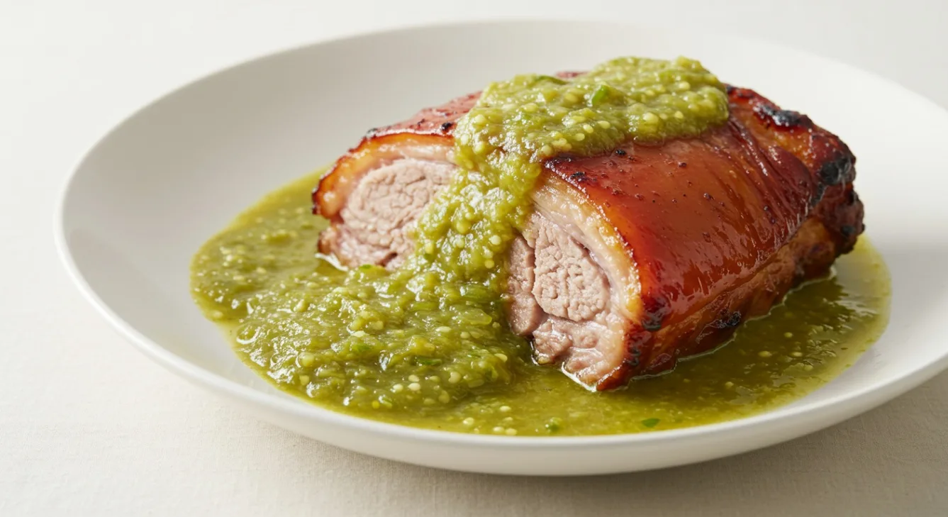 Chicharrn en Salsa Verde