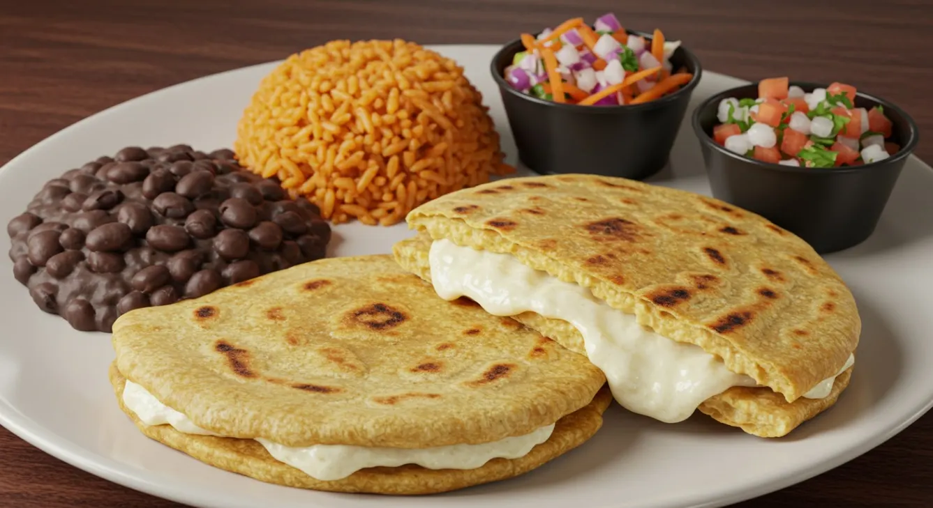 Cheese Pupusa Boxed Meal
