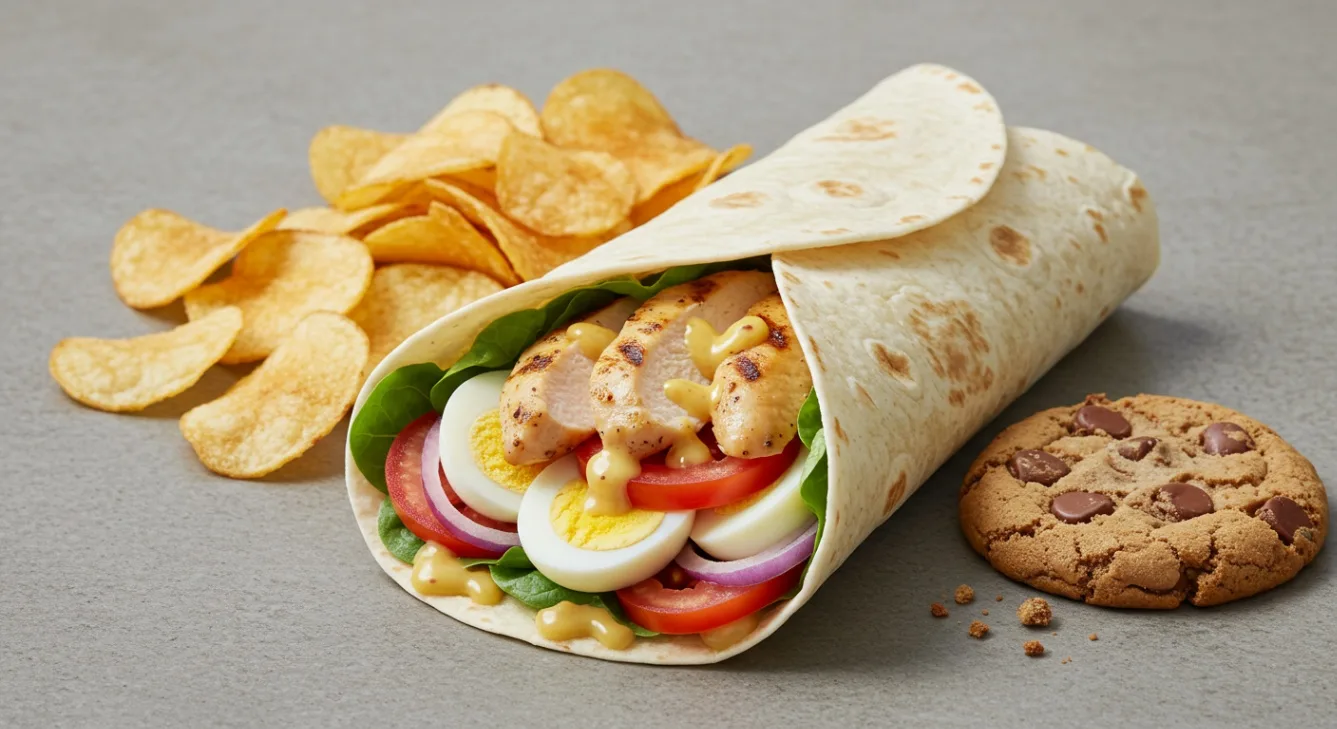 Gluten Free Honey Chicken Wrap