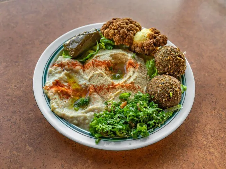 Lebanese Mezze Plate (Vegetarian)