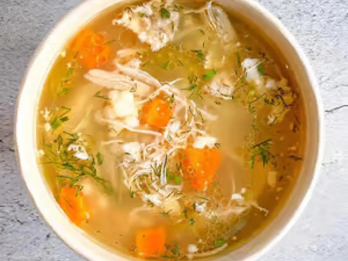 Gluten Free Chicken Soup (No Couscous, No Bread)