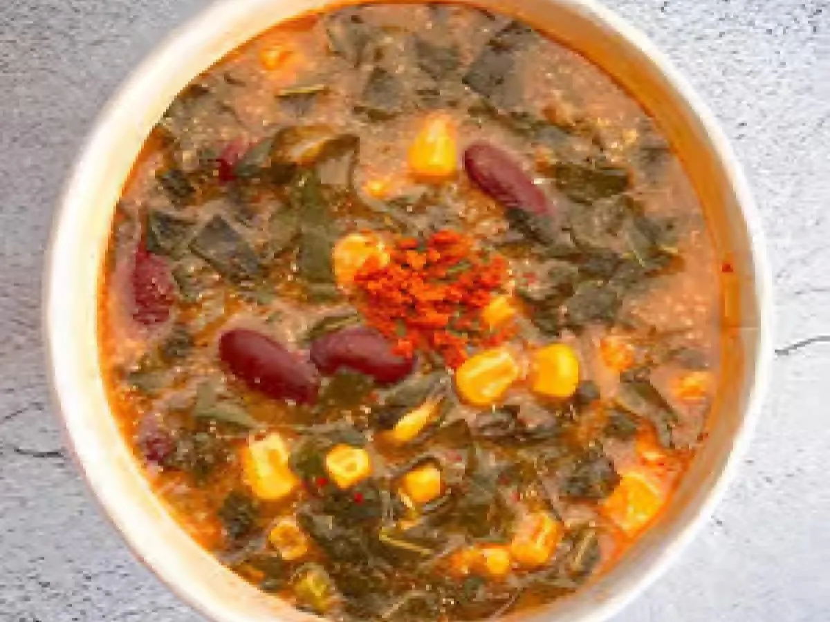 Gluten Free Collard Soup (No Bread)