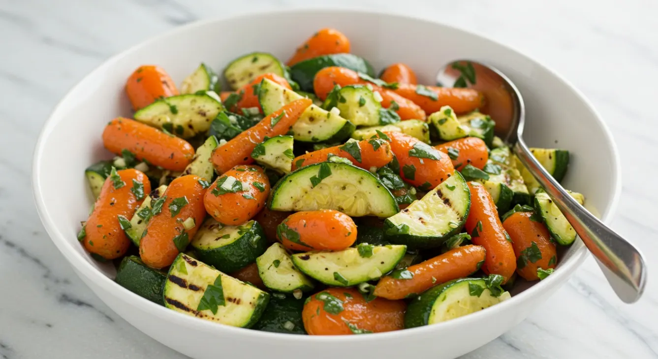 Salsa Verde Grilled Veggies