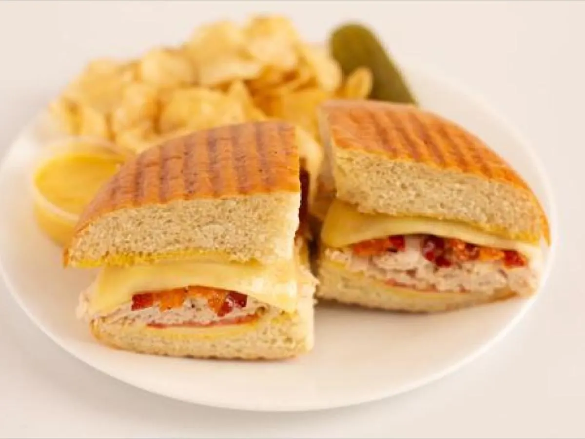 Gluten Free Turkey Club Panini | Fresh Fruit | Gluten Free Brownie