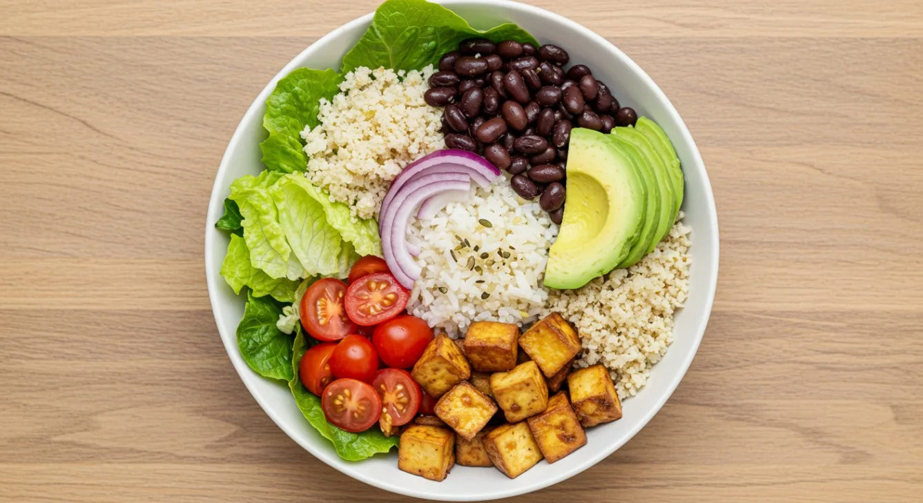 Mexican Tofu Bowl (NO Cilantro)