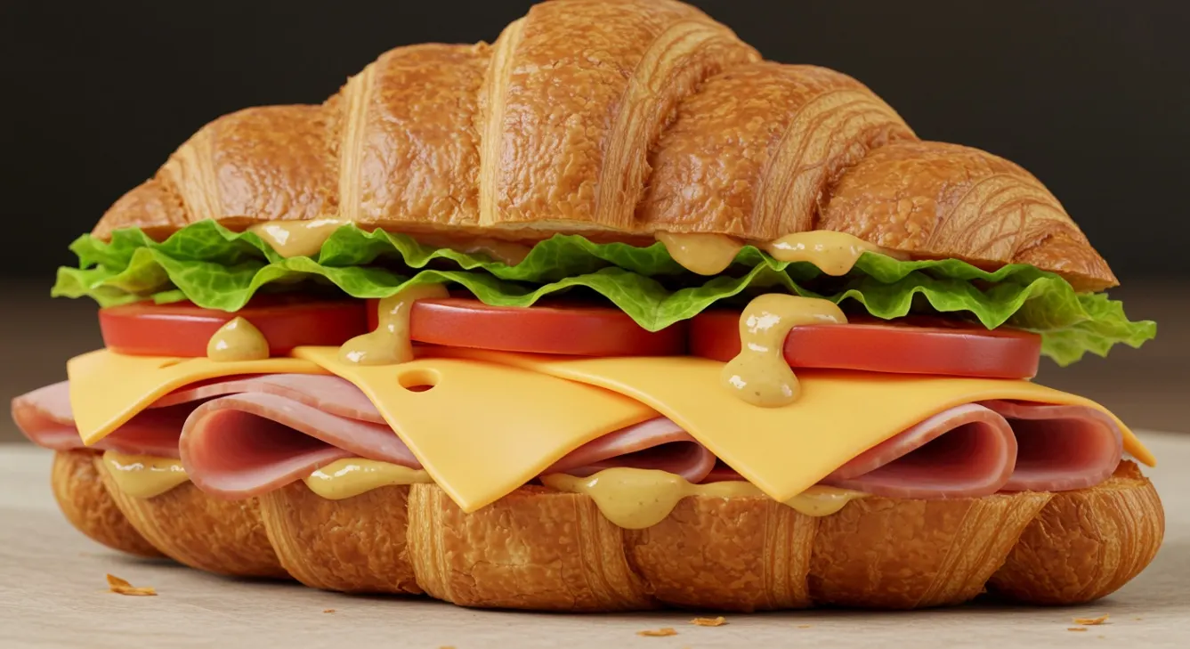Cheddar Club Croissant
