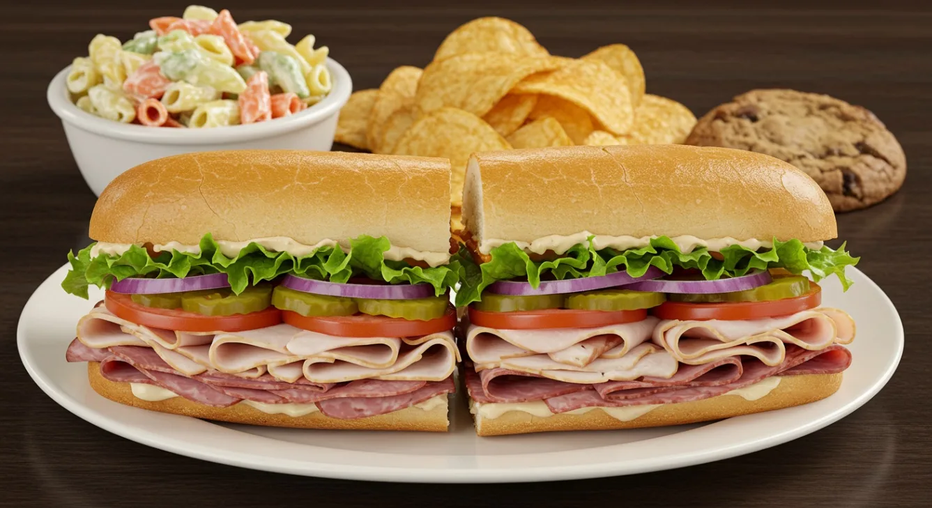 Southside Hoagie and Pasta Salad Meal