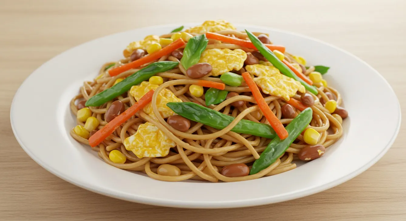Vegetables Lo Mein Noodles