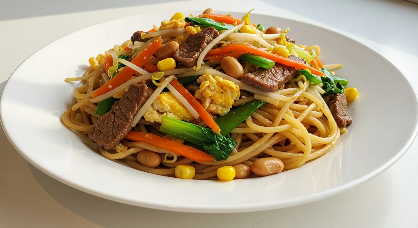 Beef Lo Mein Noodles