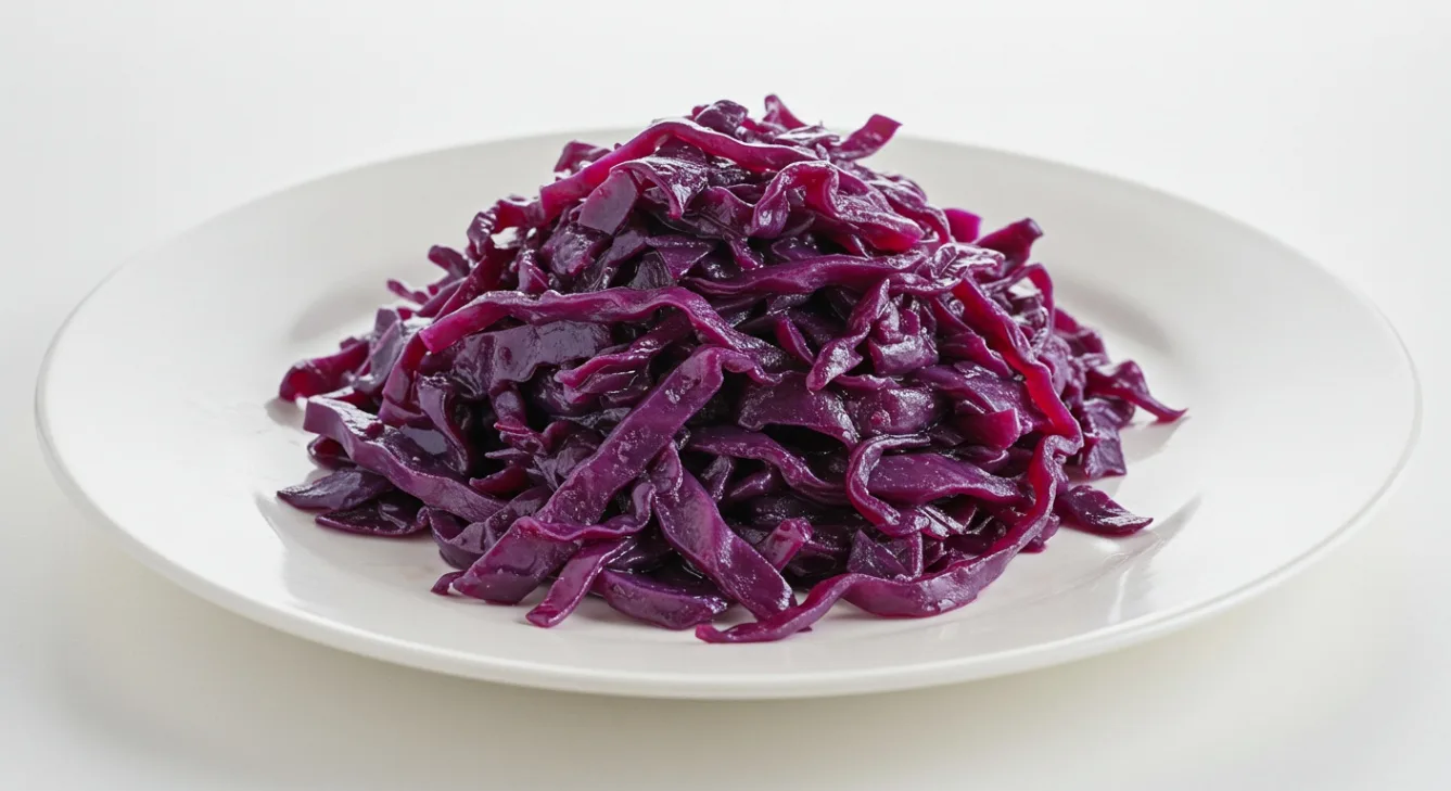 Sauteed Red Napa Cabbage