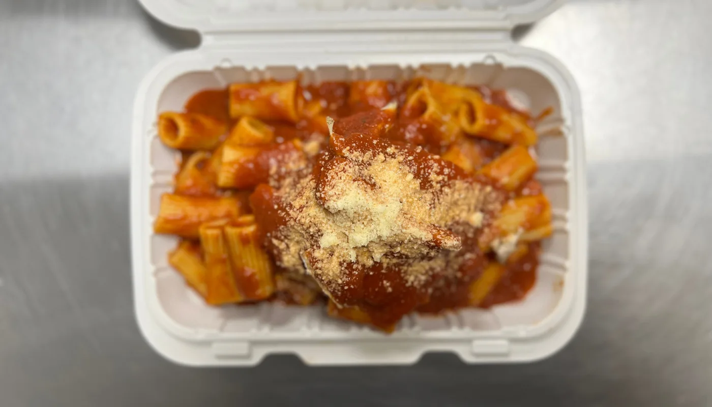 Red Rigatoni Chicken Box