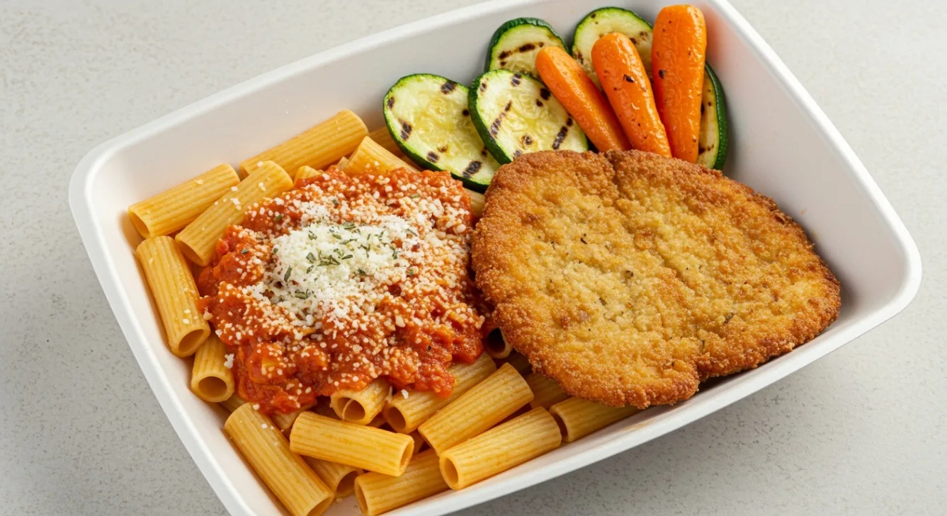 Verde Rigatoni Milanesa