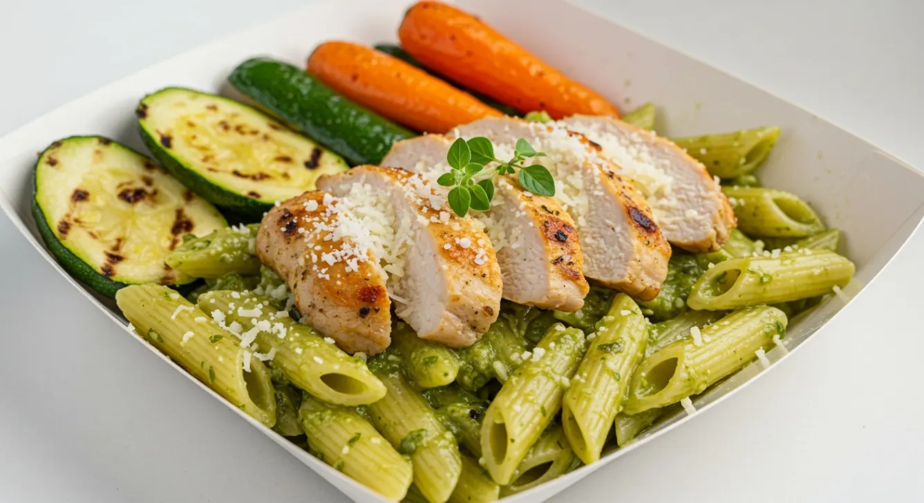 Gluten-Free Verde Penne Chicken