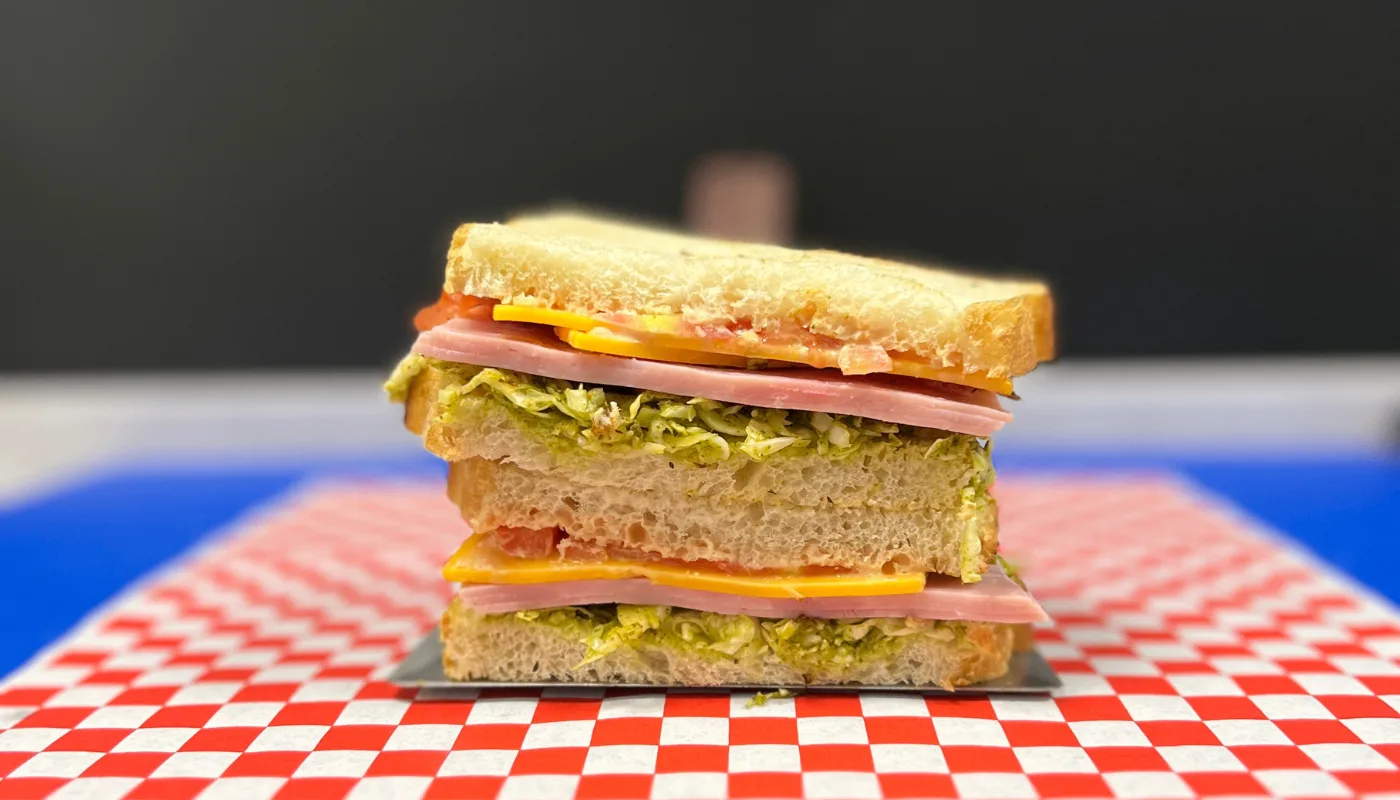 Ham and Cheese Sandwich