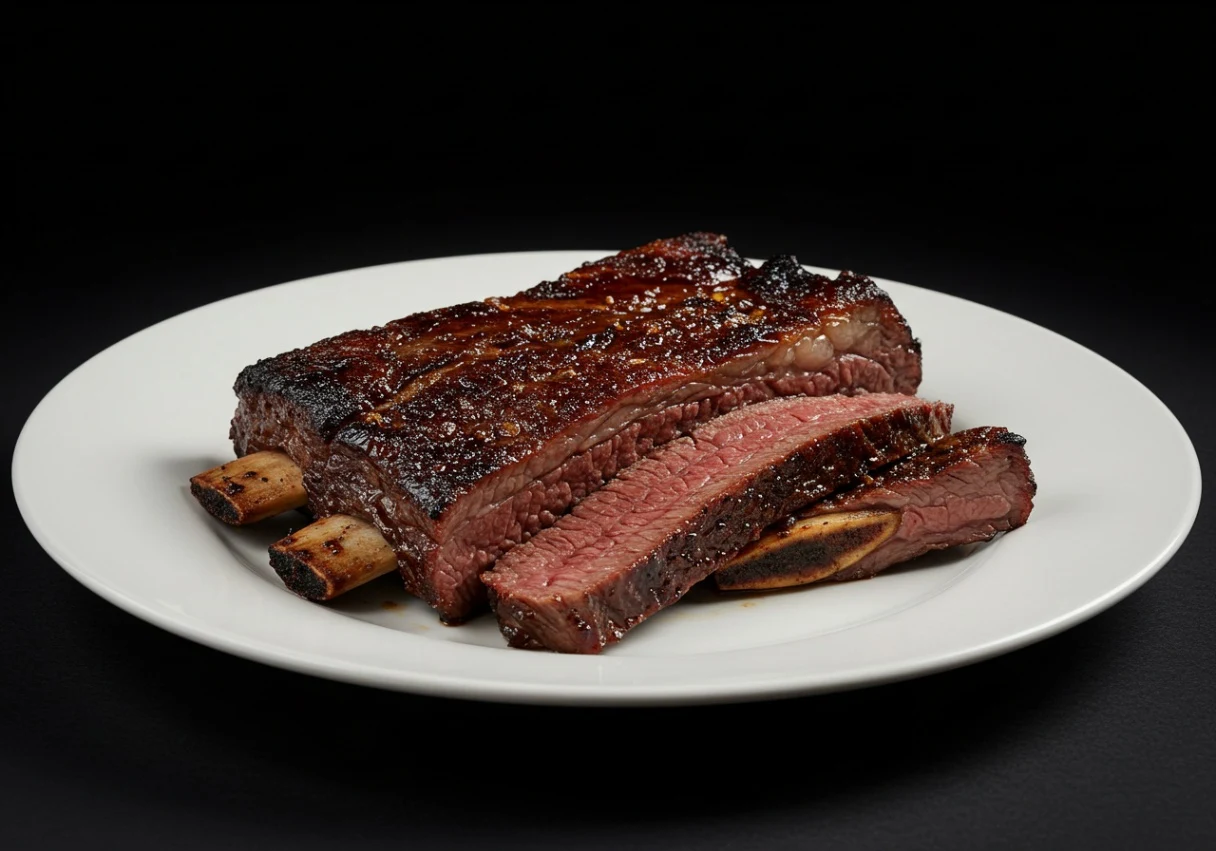 Braised & Grilled Short Ribs