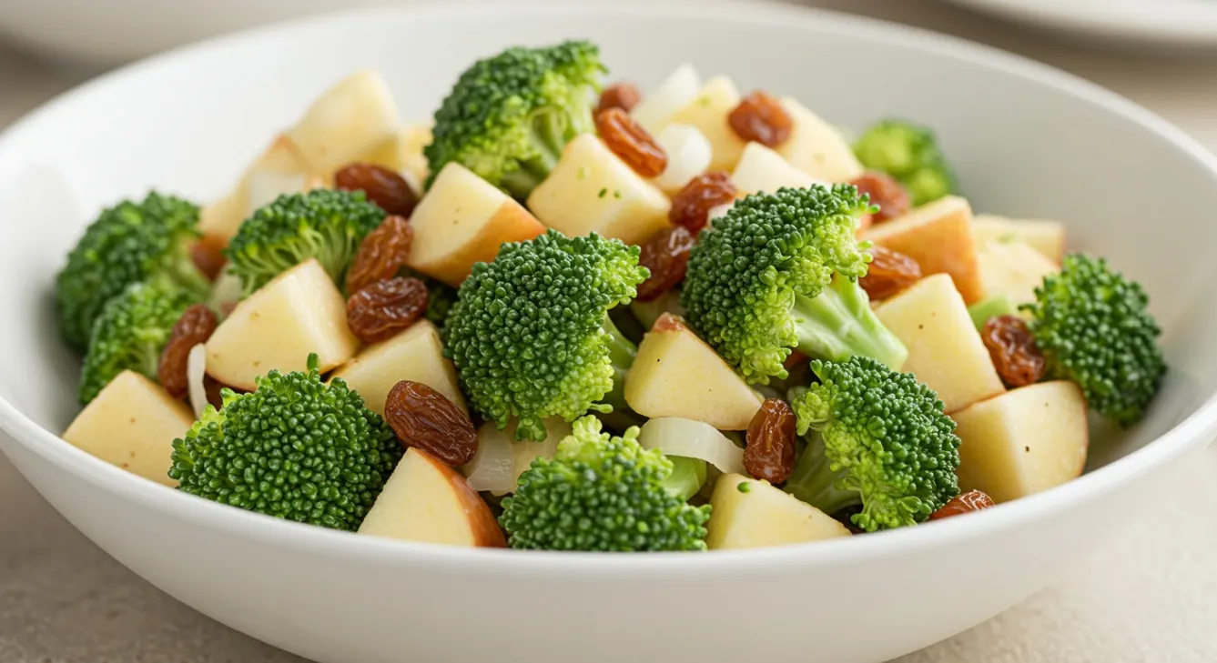 Golden Crunch Broccoli Salad