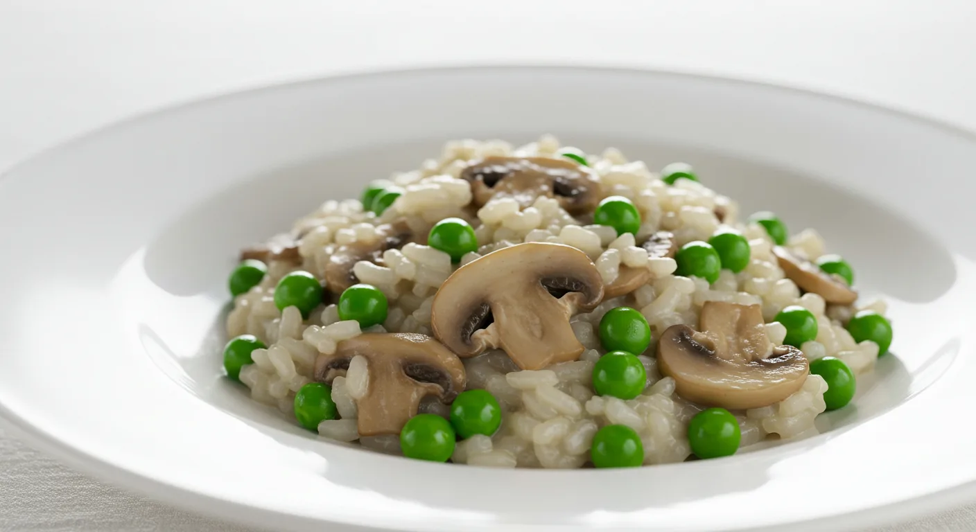 Mushroom Risotto with Peas [18 oz]