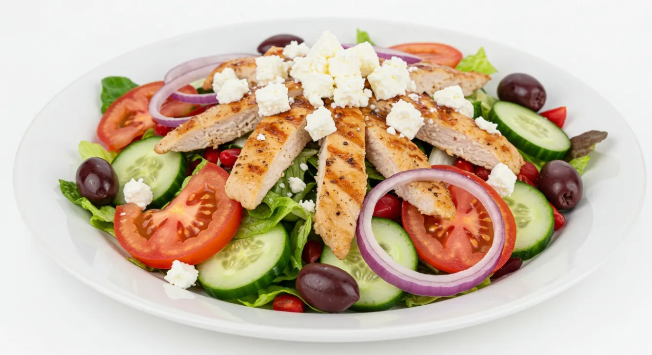 Mediterranean Salad with Chicken Box