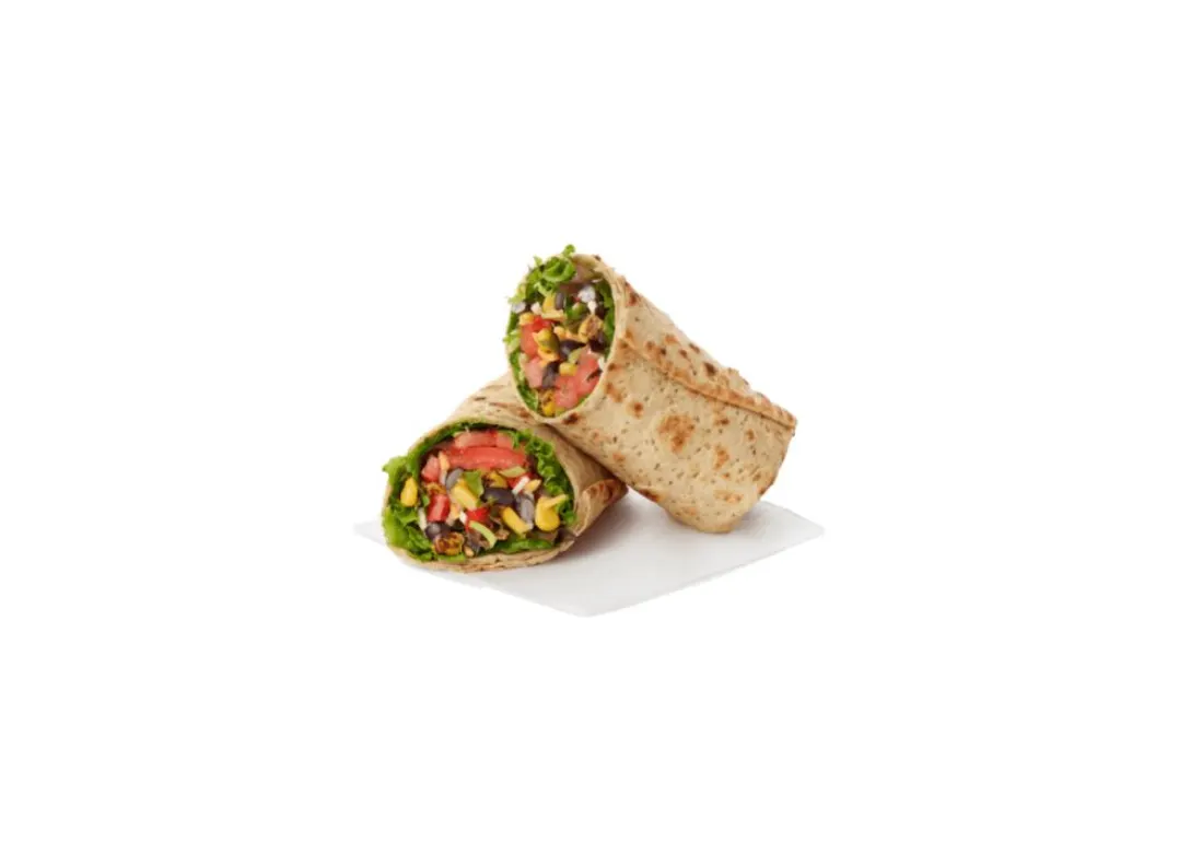 Southwest Veggie Wrap | Creamy Salsa Dressing