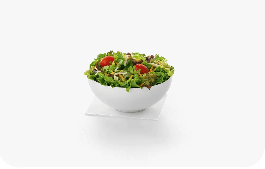 Side Salad with Light Balsamic Vinaigrette Dressing