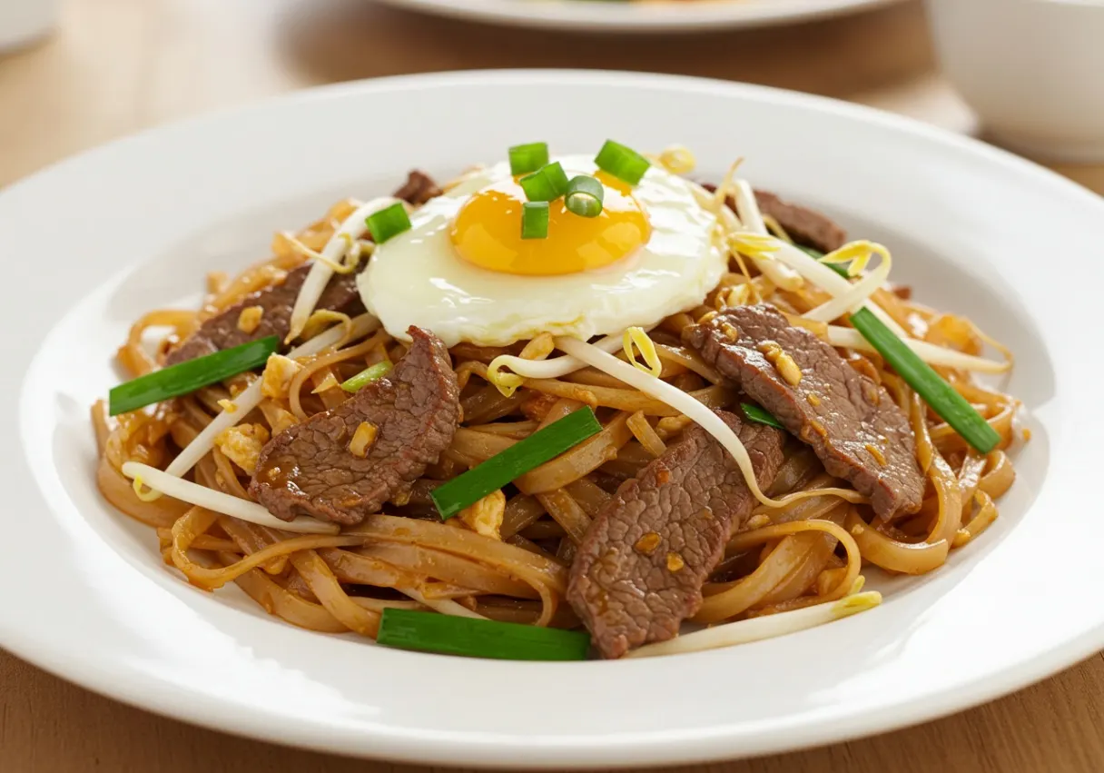 Pad Thai with Beef