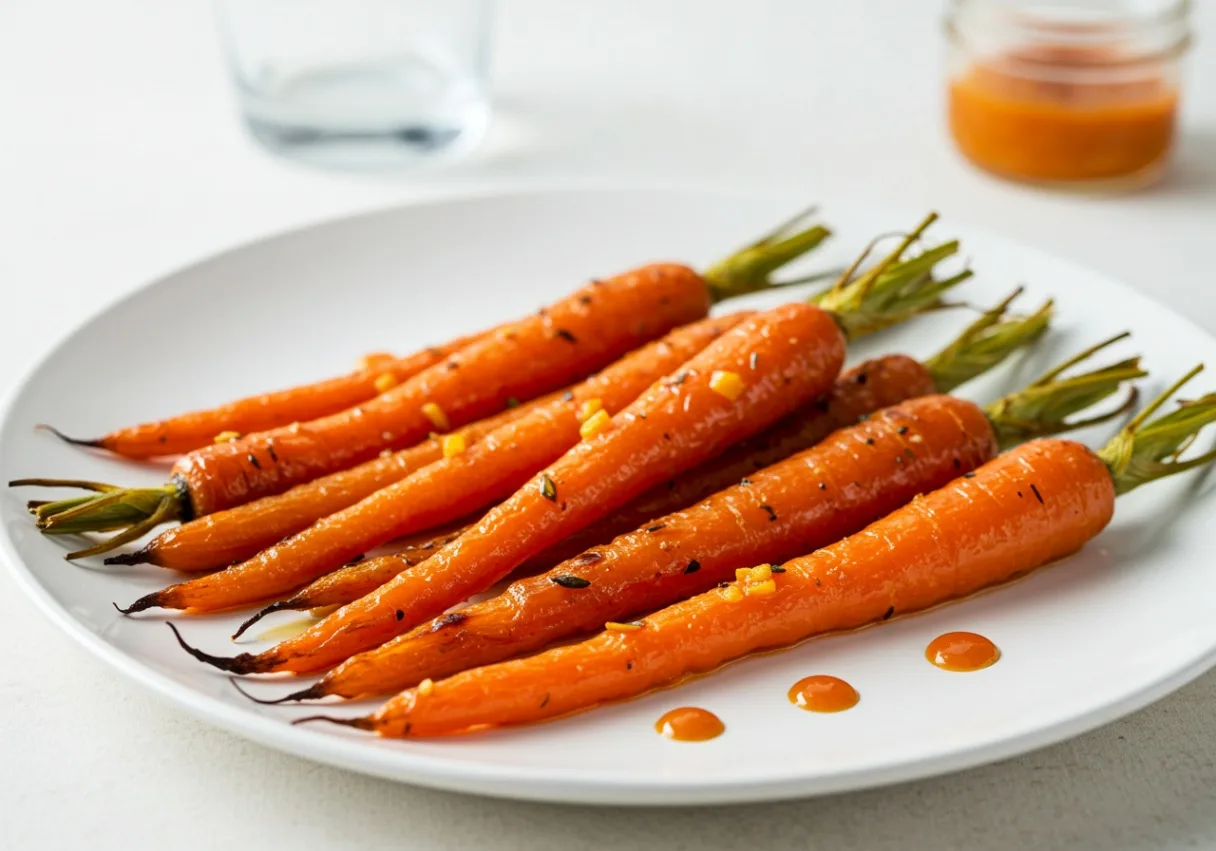 Harrisa Roasted Carrots
