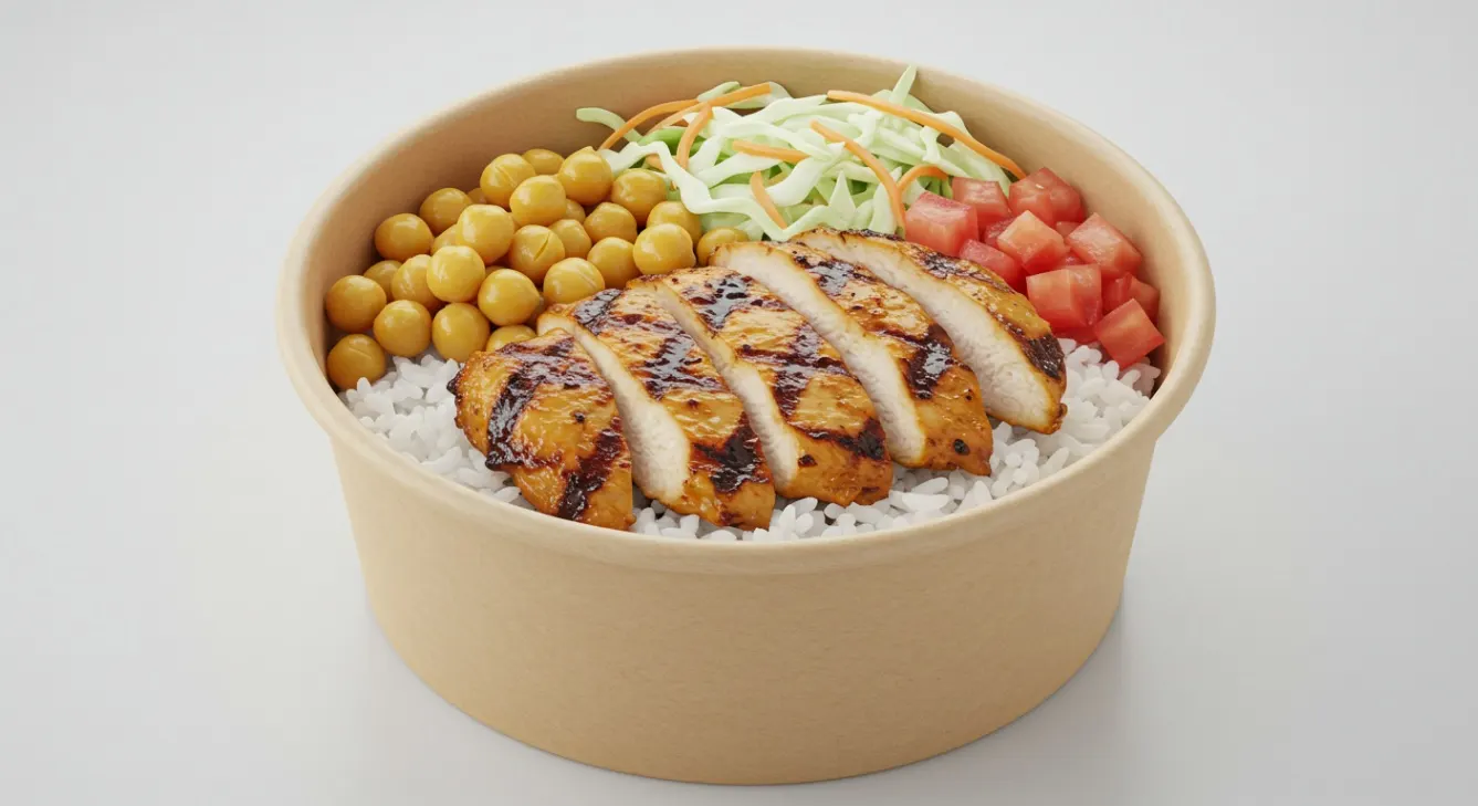 Chicken Bowl with Chickpeas