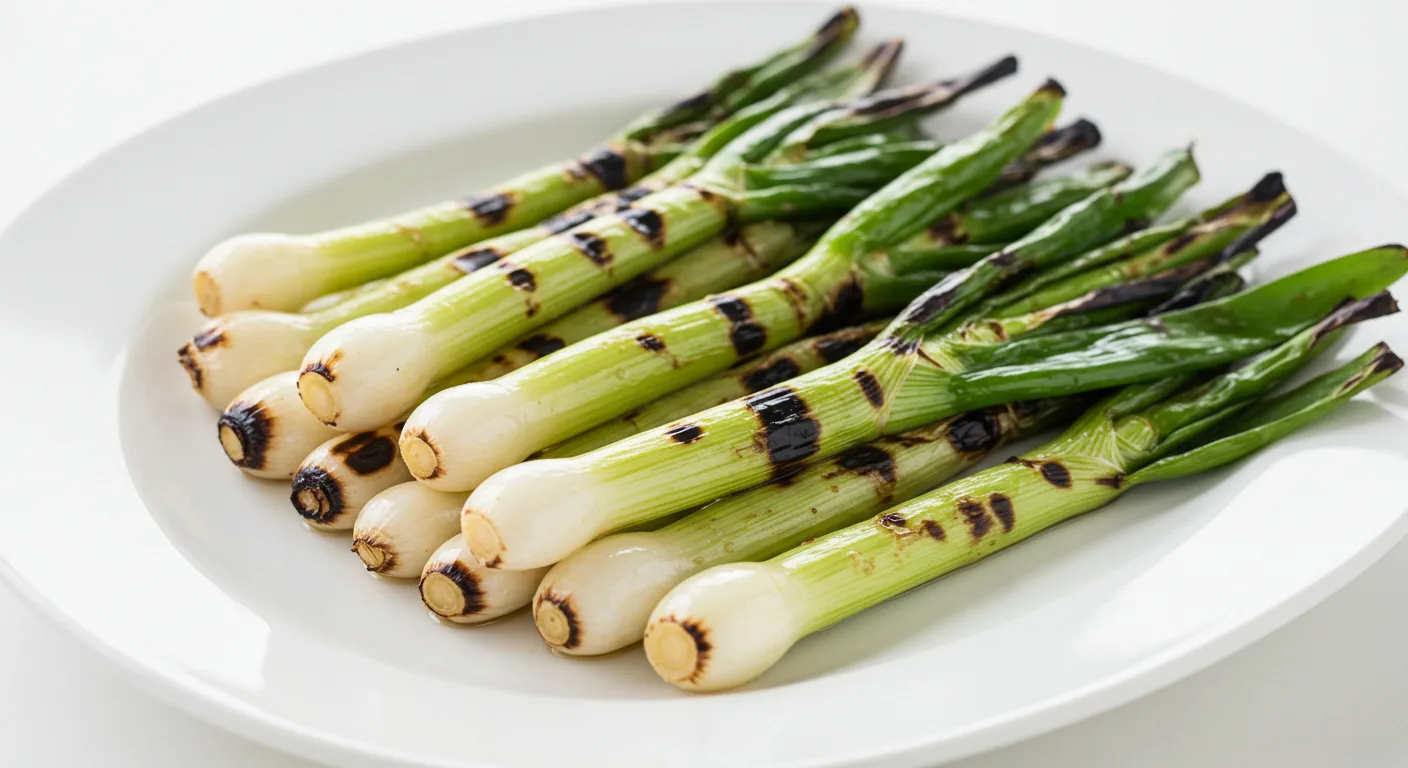 Charred Green Onions