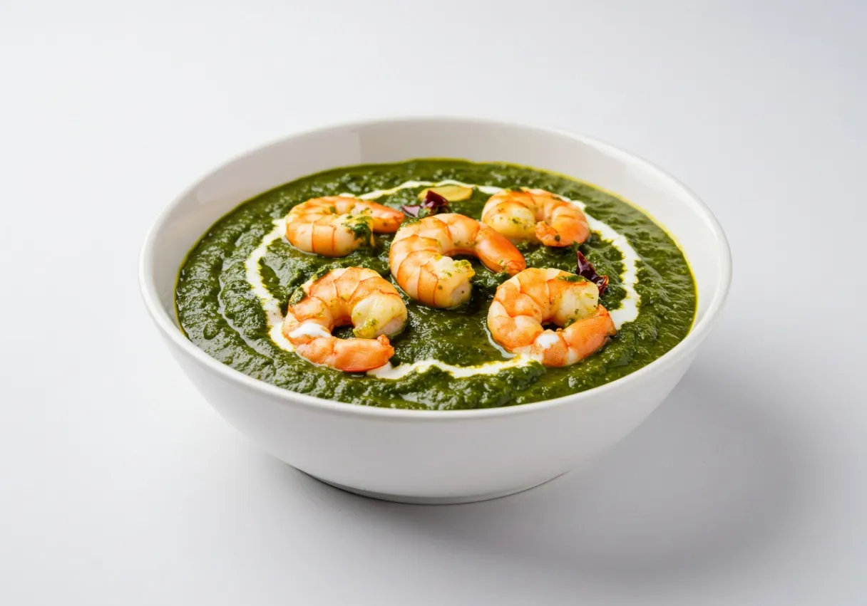 Shrimp Palaki Saag