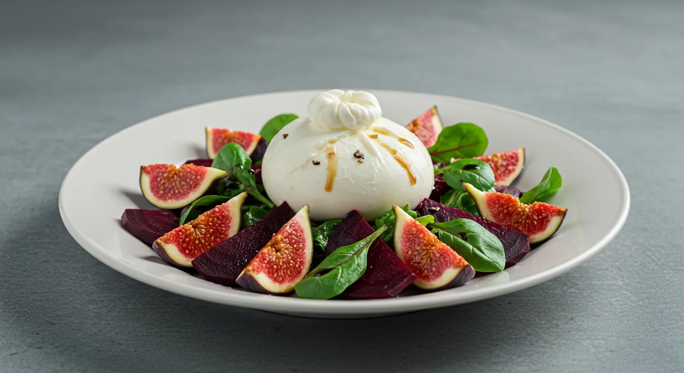 Beets and Burrata Salad