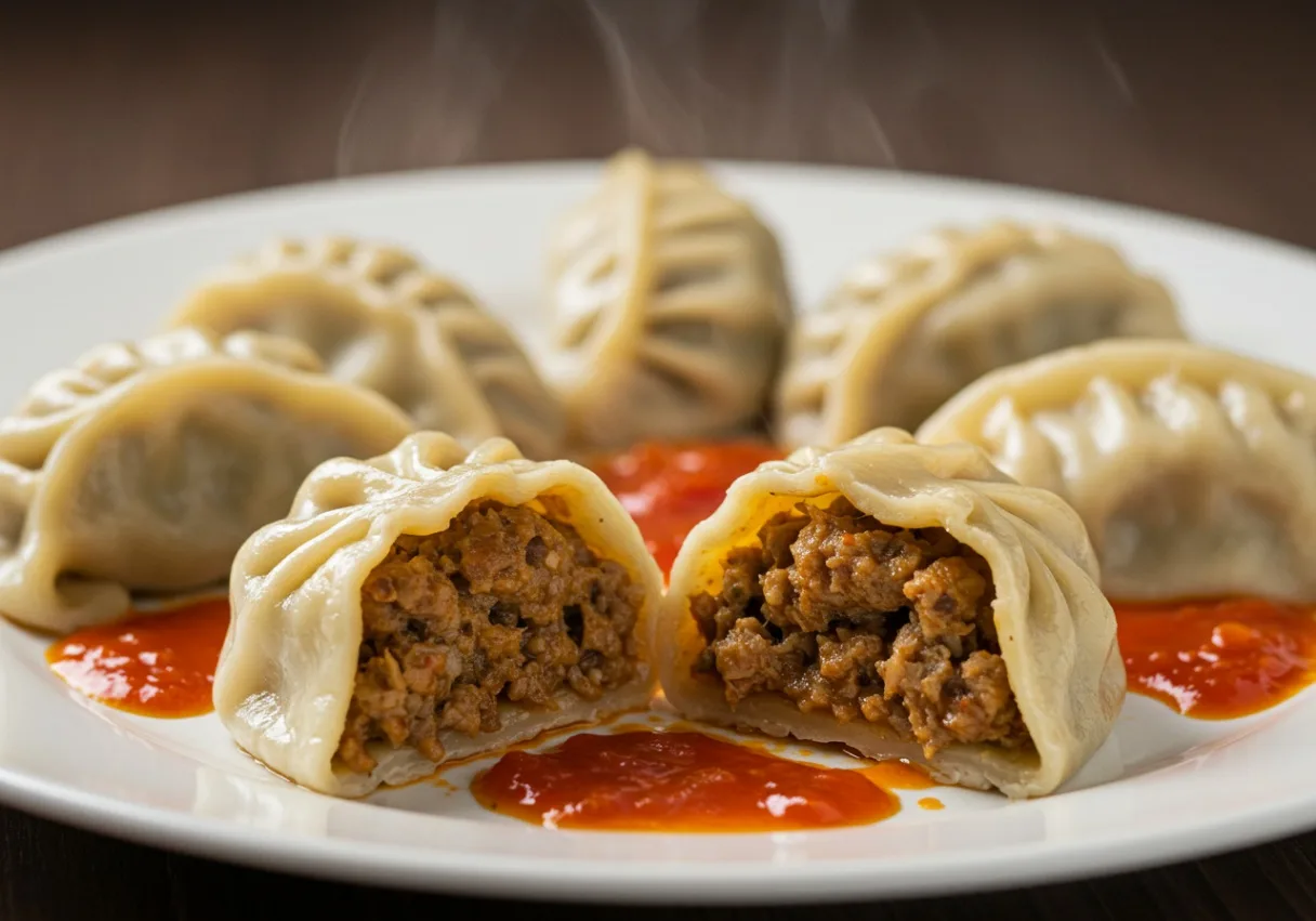Large Pork Steamed Momo