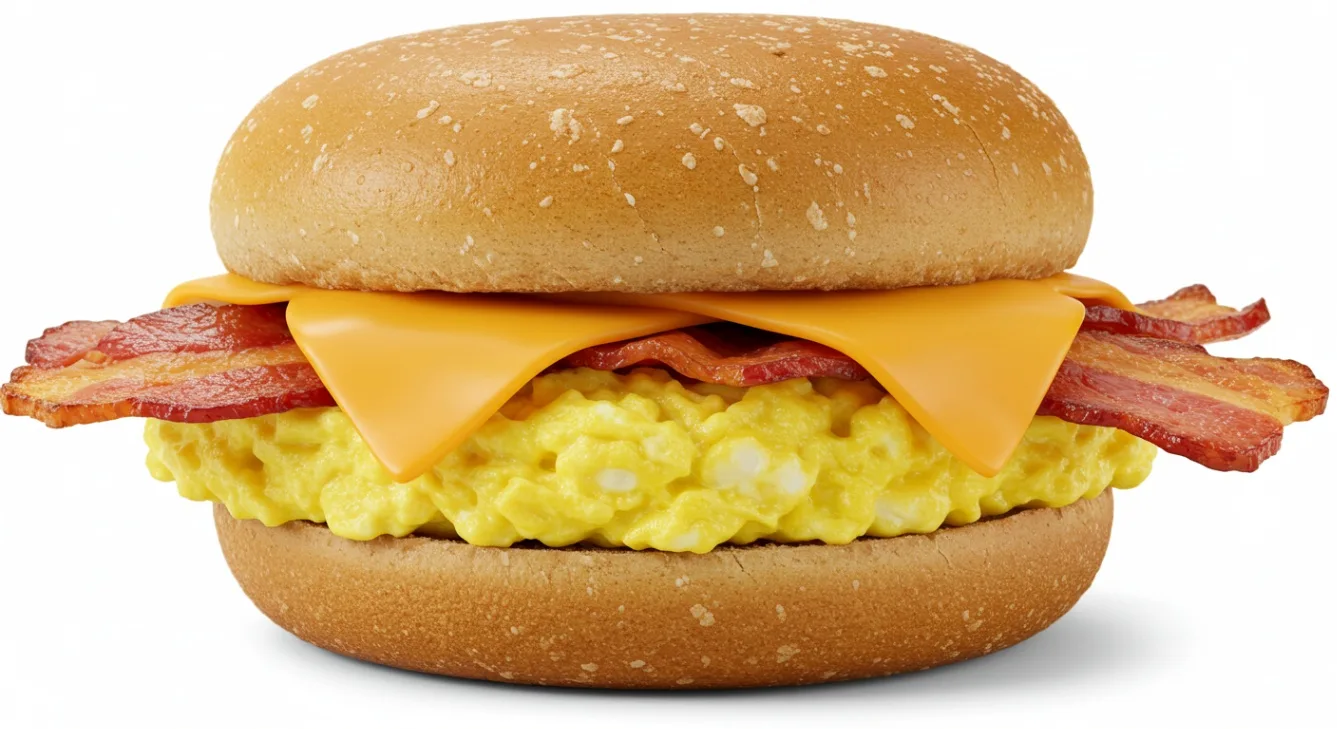 Gluten Free Bacon Breakfast Sandwich