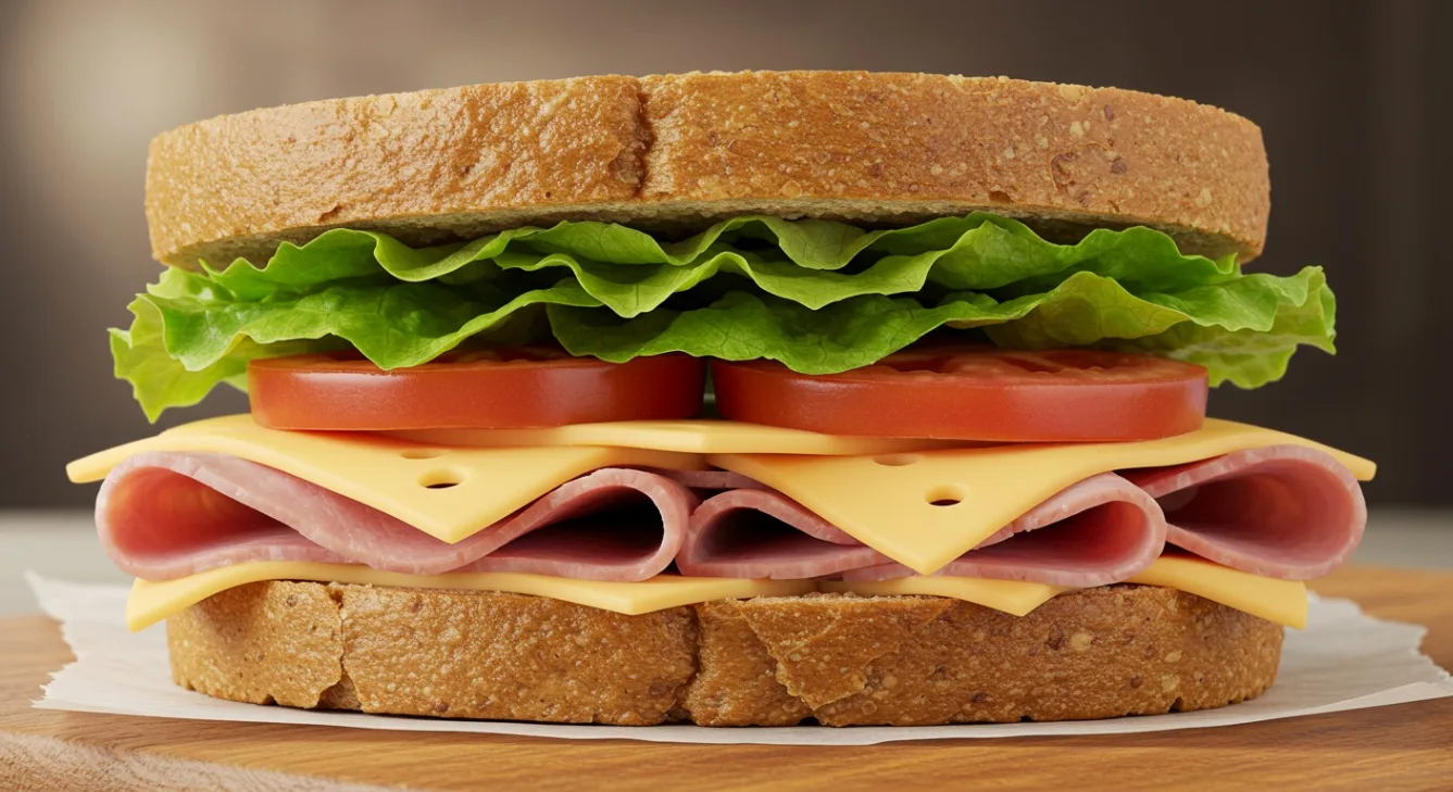 Gluten Free Black Forest Ham Aged, Imported Cheddar, Leaf Lettuce, Vine Ripened Tomato