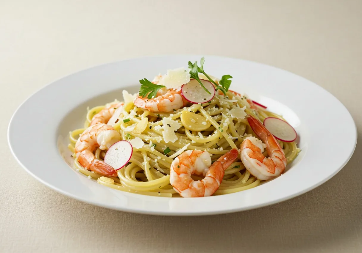 Large Chilled Prawn Linguini