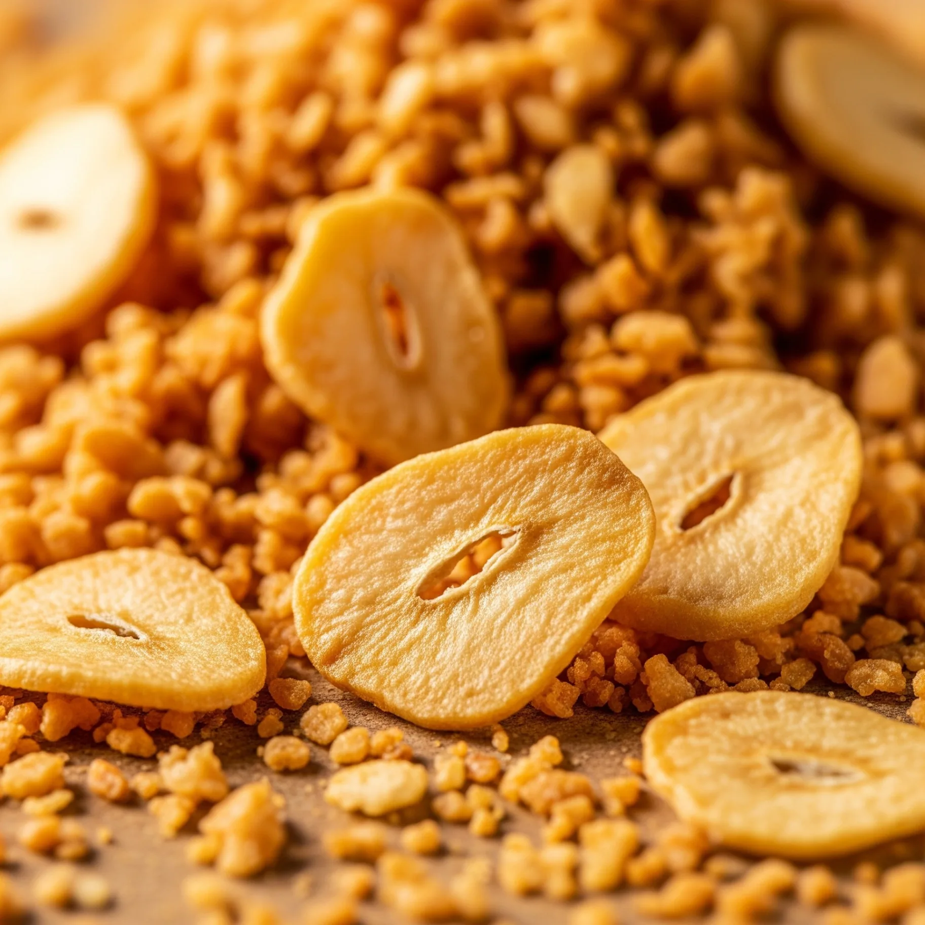 Fried Garlic Flakes