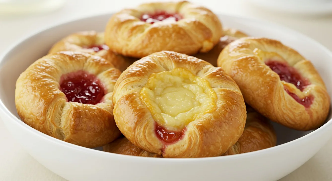 Cheese & Jelly danishes