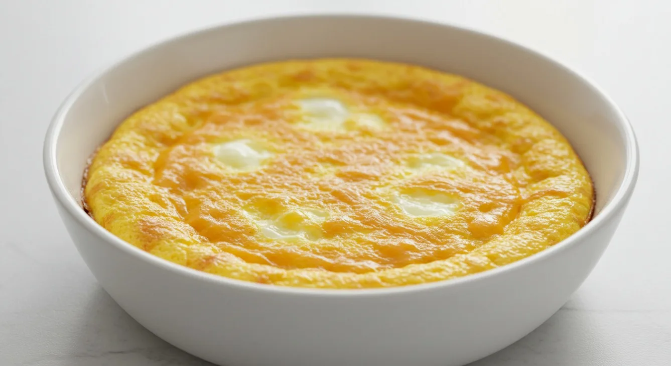 Baked Egg and Cheddar Frittata